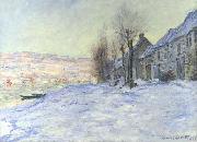 Claude Monet Lavacourt: Sunshine and Snow